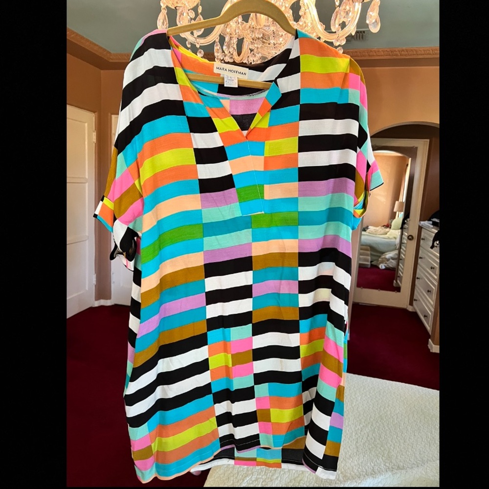 Mara Hoffman colorful dress